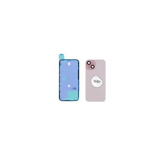 For iPhone/iPad (AP150024PIPG-B) Back Glass (Pulled B) - Pink, For iPhone 15 - Smartphone Covers & Frames - Smartphone - Techbox