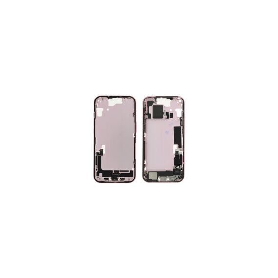 For iPhone/iPad (AP150024PIPSP) Rear Cover - Pink (Pulled incl middle frame), for model iPhone 15 (incl. smallparts) | Techbox