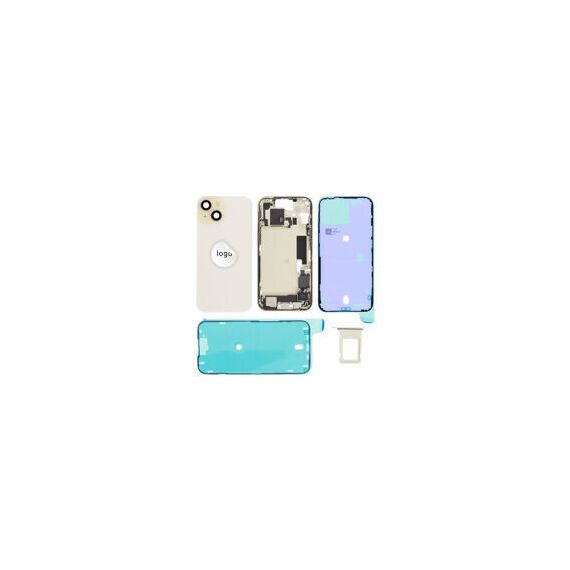 For iPhone/iPad (AP150024YPSP-C) Rear Cover (Pulled C) incl. small parts - Yellow, For iPhone 15 - Smartphone Covers & Frames - Smartphone - Techbox