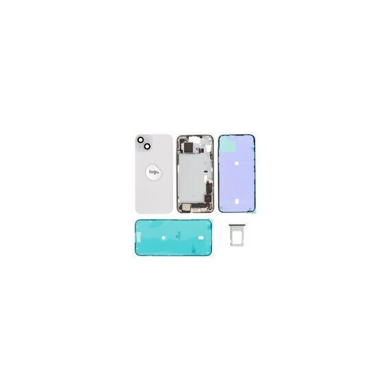 For iPhone/iPad (AP15PL0024BLPSP-C) Rear Cover (Pulled C) incl. small parts - Blue, For iPhone 15 Plus - Smartphone Covers & Frames - Smartphone - Techbox