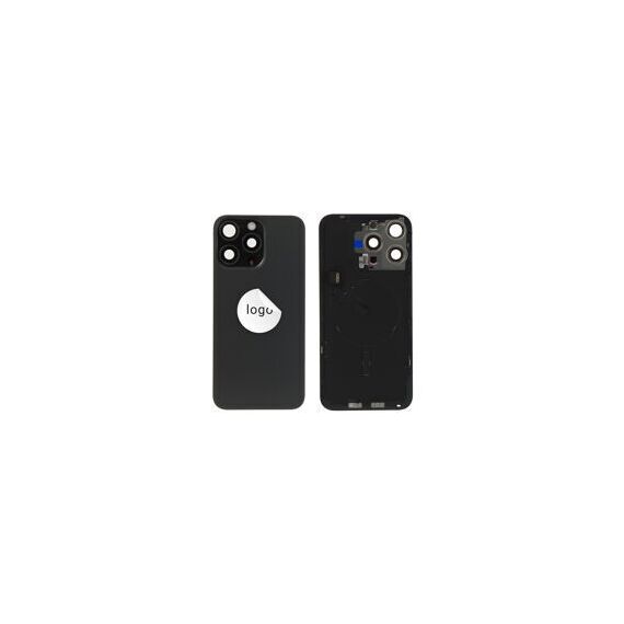 For iPhone/iPad (AP15PM0024BPG-B) Back Glass (Pulled B) - Black, For iPhone 15 Pro Max - Smartphone Covers & Frames - Smartphone - Techbox