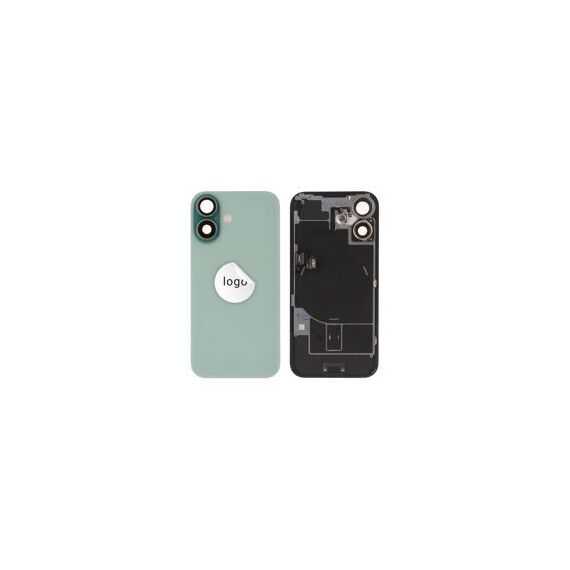 For iPhone/iPad (AP160024GRNPSP-C) Rear Cover (Pulled C) incl. small parts - Green, For iPhone 16 - Smartphone Covers & Frames - Smartphone - Techbox