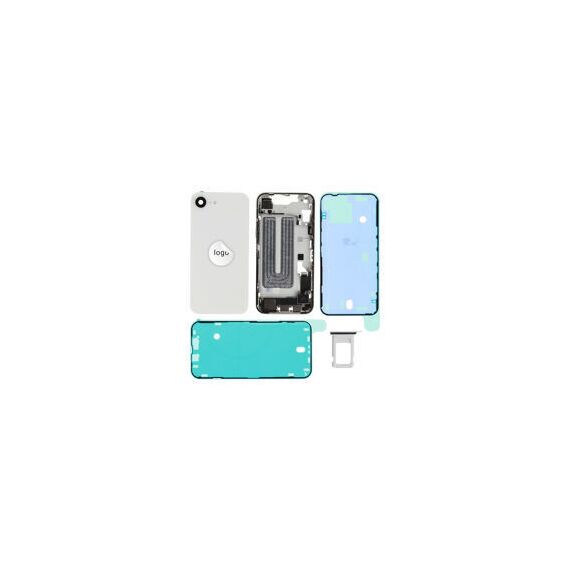For iPhone/iPad (AP16E0024WPSP) Rear Cover (Pulled A) incl. small parts - White, For iPhone 16e - Smartphone Covers & Frames - Smartphone - Techbox