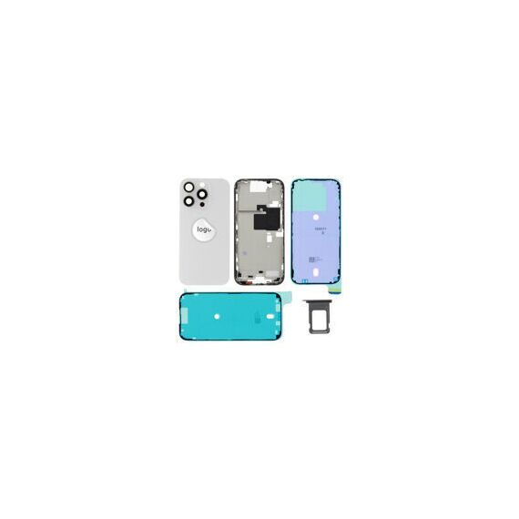 For iPhone/iPad (AP16P0024WP) Rear Cover (Pulled) - White, For iPhone 16 Pro - Smartphone Covers & Frames - Smartphone - Techbox