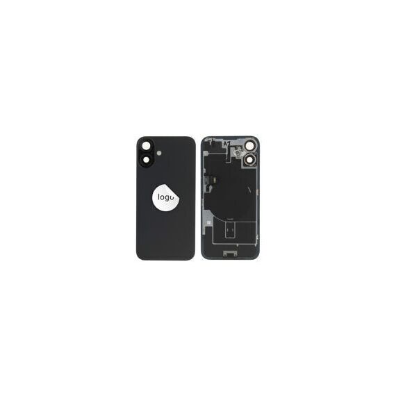 For iPhone/iPad (AP16PL0024BPSP-B) Rear Cover (Pulled B) incl. small parts - Black, For iPhone 16 Plus | Techbox