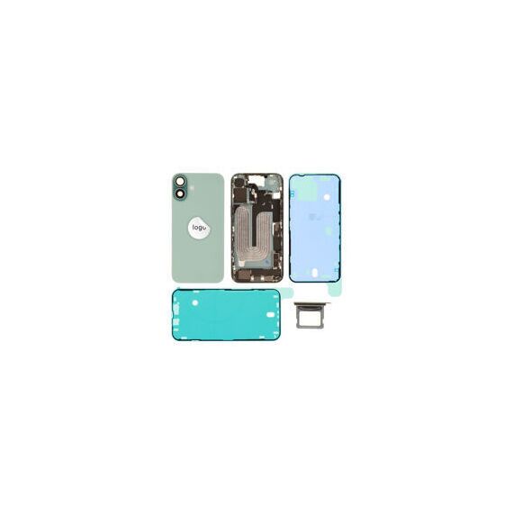 For iPhone/iPad (AP16PL0024GRNPSP-B) Rear Cover (Pulled B) incl. small parts - Green, For iPhone 16 Plus - Smartphone Covers & Frames - Smartphone - Techbox