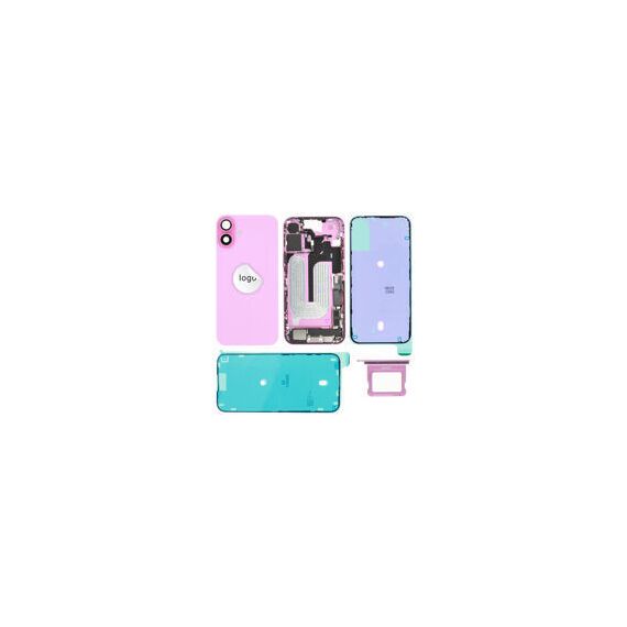 For iPhone/iPad (AP16PL0024PIPSP-B) Rear Cover (Pulled B) incl. small parts - Pink, For iPhone 16 Plus - Smartphone Covers & Frames - Smartphone - Techbox