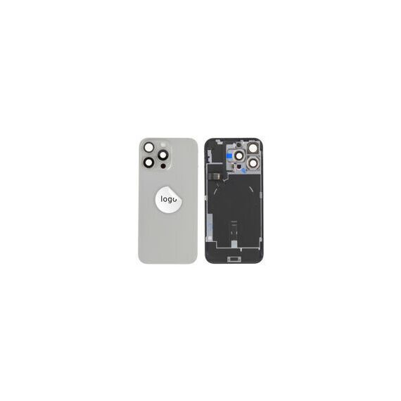 For iPhone/iPad (AP16PM0024GRPSP) Rear Cover (Pulled A) incl. small parts - Grey, For iPhone 16 Pro Max - Smartphone Covers & Frames - Smartphone - Techbox