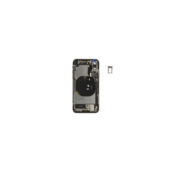 For iPhone/iPad (APX0024GRPSP-B) Rear Cover (Pulled B) incl. small parts - Space Grey, For iPhone X - Smartphone Covers & Frames - Smartphone - Techbox
