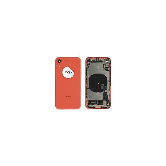 For iPhone/iPad (APXR0024PIPSP-C) Rear Cover (Pulled C) incl. small parts - Coral, For iPhone XR - Smartphone Covers & Frames - Smartphone - Techbox
