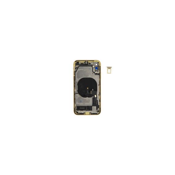 For iPhone/iPad (APXR0024YPSP) Rear Cover (Pulled A) incl. small parts - Yellow, For iPhone XR - Smartphone Covers & Frames - Smartphone - Techbox