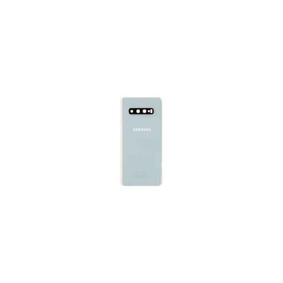 Samsung (GH82-18378F) Back Glass - White, Galaxy S10; SM-G973 | Techbox