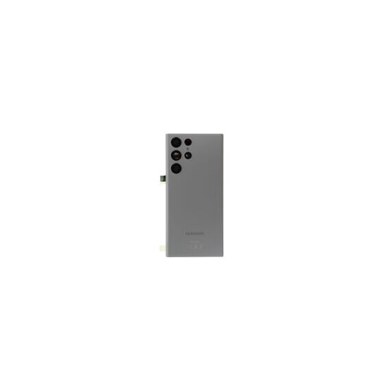 Samsung (GH82-27457E) Back Glass - Graphite, Galaxy S22 Ultra; SM-S908 - Smartphone Covers & Frames - Smartphone - Techbox