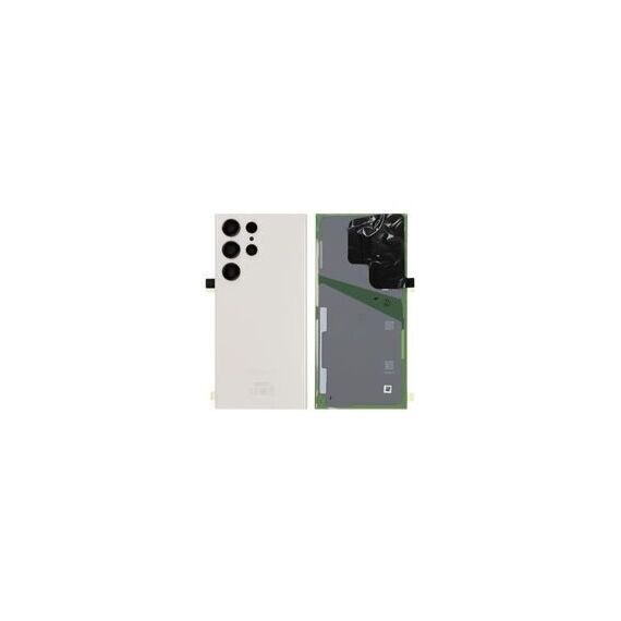 Samsung (GH82-30400B) Back Glass - Cream, Galaxy S23 Ultra; SM-S918 - Smartphone Covers & Frames - Smartphone - Techbox