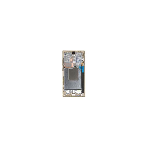 Samsung (GH82-33399C) Middle Frame - Titanium Yellow, Galaxy S24 Ultra; SM-S928B - Smartphone Covers & Frames - Smartphone - Techbox