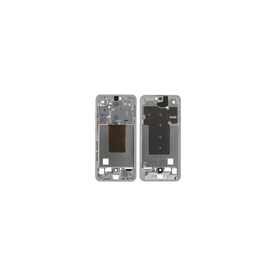 Samsung (GH82-35851B) Middle Frame - Silver, Galaxy S24 FE; SM-S721 | Techbox