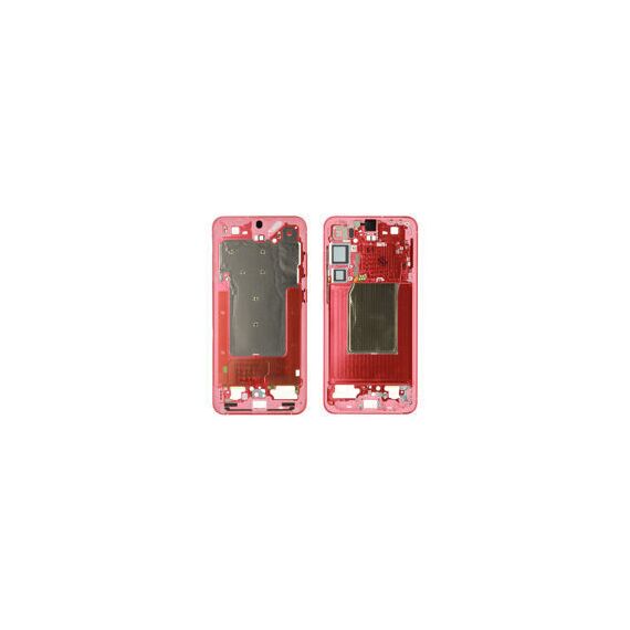 Samsung (GH82-36367G) Middle Frame - Coral Red, Galaxy S25 Plus; SM-S936 - Smartphone Covers & Frames - Smartphone - Techbox