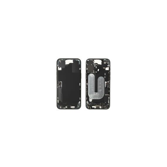 Apple (ZD076-00684) Middle Frame incl. battery (Original) - Black, Apple iPhone 16 Plus - Smartphone Covers & Frames - Smartphone - Techbox