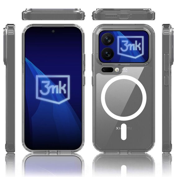 3mk Armor MagCase for Xiaomi 17 Pro Max - transparent