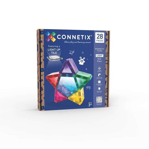 Connetix - Light Star Pack - 28 pc (CT-L-00028-ST) / Toys