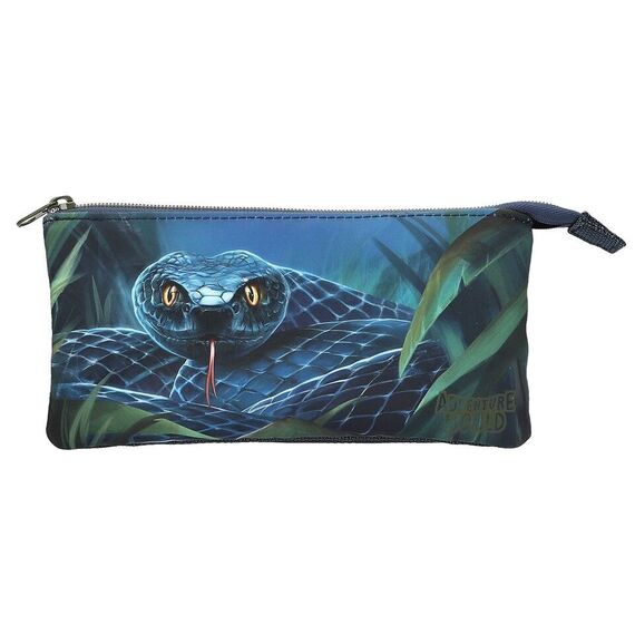 Dino World - Adventure World Pencil Tube - Snake - Deep Blue-Green / Toys