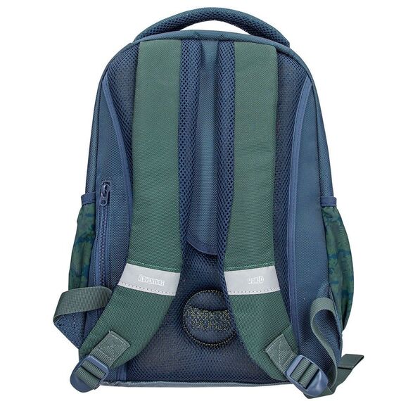 Dino World - Adventure World School Backpack With Snake - Deep Blue-Green / Luggage and Travel Gear - Bags, Backpacks & Luggages - Fashion - Techbox