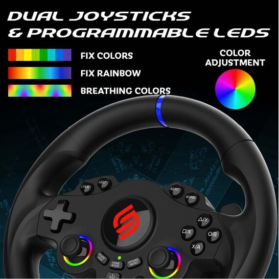 Subsonic - 220 RS-5 Steering Wheele (PC/ PS5) / PlayStation 5 - PS5 Games - Games - Techbox