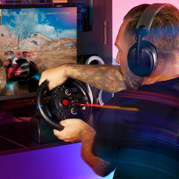 Subsonic - 220 RS-5 Steering Wheele (PC/ PS5) / PlayStation 5 - PS5 Games - Games - Techbox