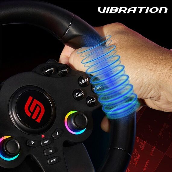 Subsonic - 220 RS-X Steering Wheel / PlayStation 4 - PS4 Games - Games - Techbox