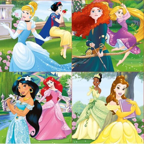 Educa -12-16-20-25 pcs - Princesses (80-17166) / Toys
