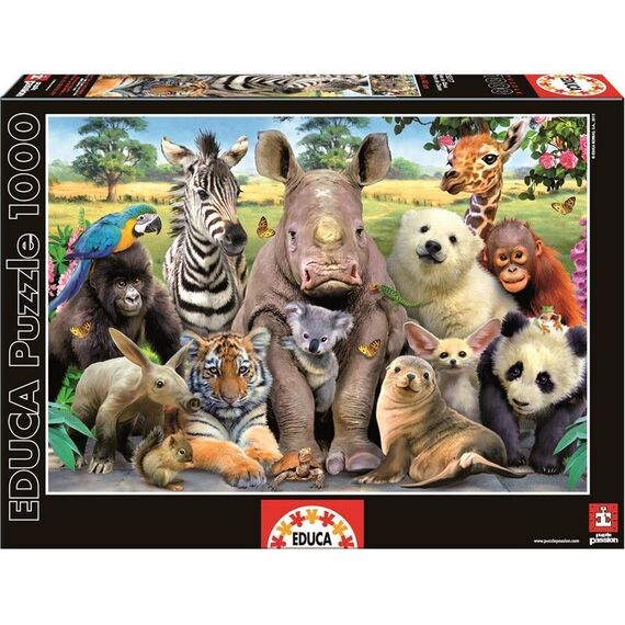 Educa - Puzzle 1000 - Class Photo (015517) / Toys