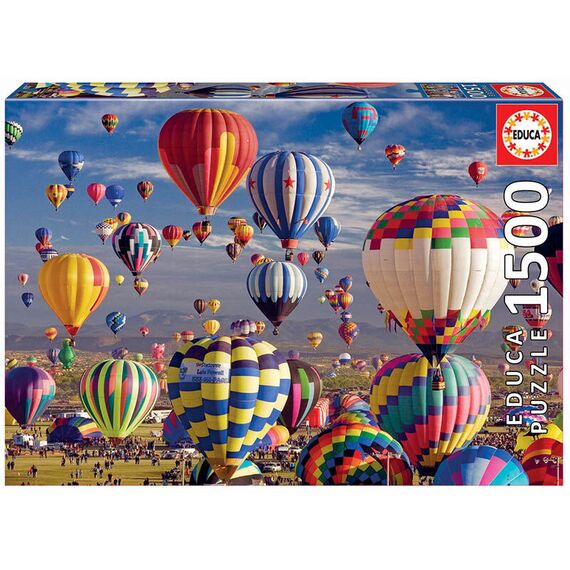 Educa - Puzzle 1500 - Hot Air Ballons (017977) / Toys