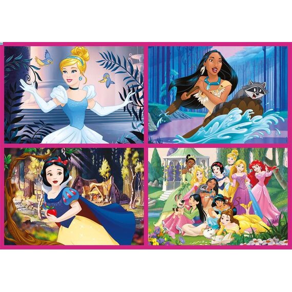 Educa - Puzzle - 50-80-100-150 Disney Princess (80-17637) / Toys