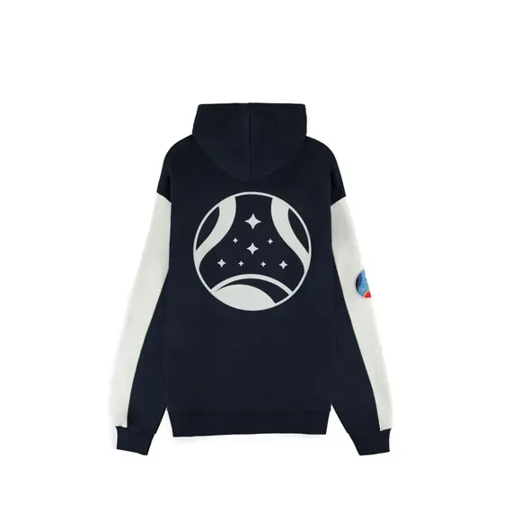 Starfield Zipper Hoodie Monochrome Emblem Size S |  Techbox