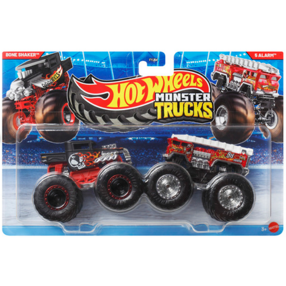 Hot Wheels -  Monster Trucks 1:64 Pack - Bone Shaker (JLV72) / Toys