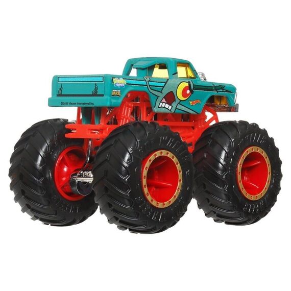 Hot Wheels -  Monster Trucks 1:64 Pack - SpongeBob(JLV88) / Toys