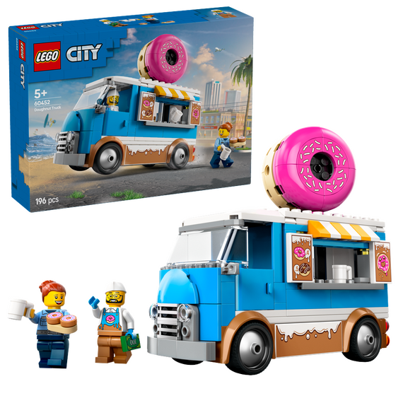 LEGO - LEGO City - Doughnut Truck (60452) / Toys |  Techbox