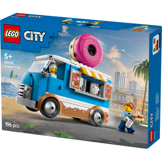 LEGO - LEGO City - Doughnut Truck (60452) / Toys |  Techbox