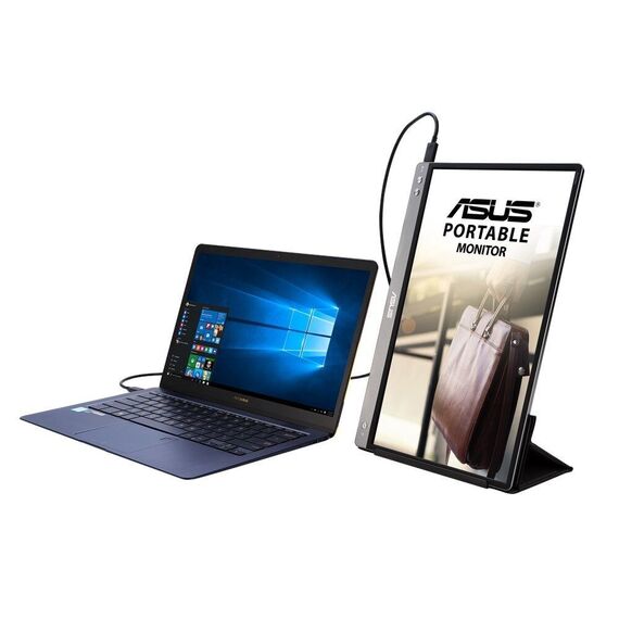 ASUS MB14AC computer monitor 35.6 cm (14") 1920 x 1080 pixels Full HD Grey | Techbox