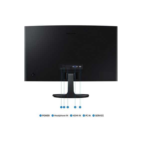 Samsung S36GD computer monitor 61 cm (24") 1920 x 1080 pixels Full HD LCD Black | Techbox