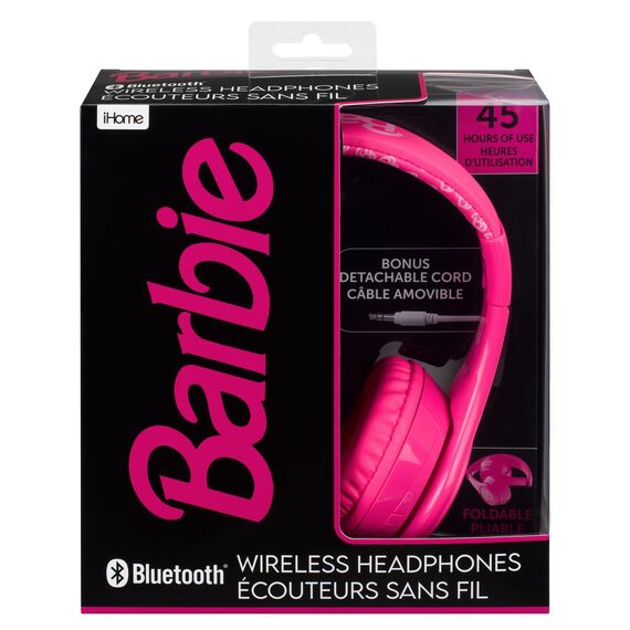 iHome - Barbie Premium Bluetooth Headphones / Toys