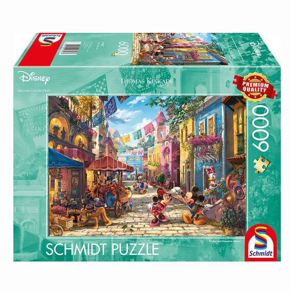 Schmidt - Thomas Kinkade: Disney - Mickey & Minnie in Mexico (6000 pieces) / Toys