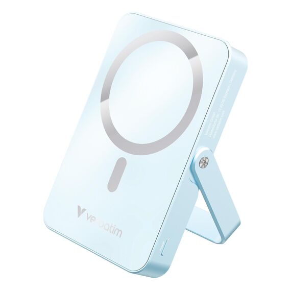 Verbatim - Charge 'n' Go Magnetic Wireless Power Bank with stand - 10000 mAh / Electronics
