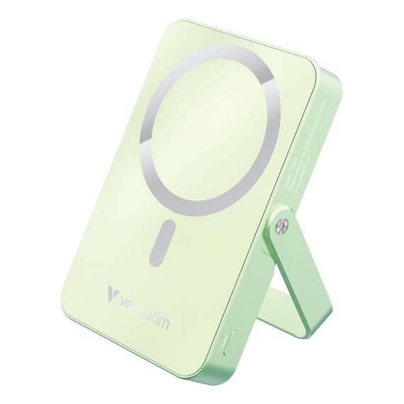 Verbatim - Charge 'n' Go Magnetic Wireless Power Bank with stand - 10000 mAh / Electronics