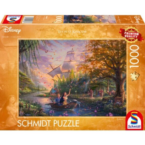 Schmidt - Thomas Kinkade: Disney - Pocahontas (1000 pieces) (SCH6880) / Toys