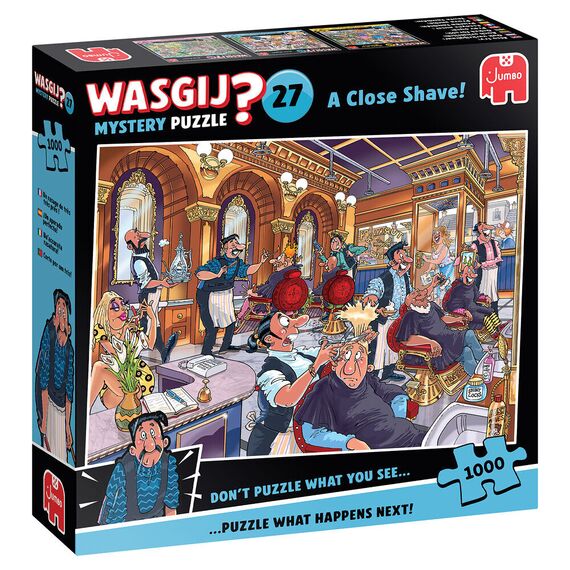 Wasgij - Mystery 27 A Close Shave! (1000 pieces) / Toys