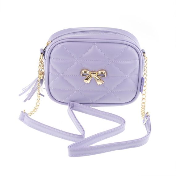 Tinka - Bag Purple w/Gold Bow Pretty Purse / Toys