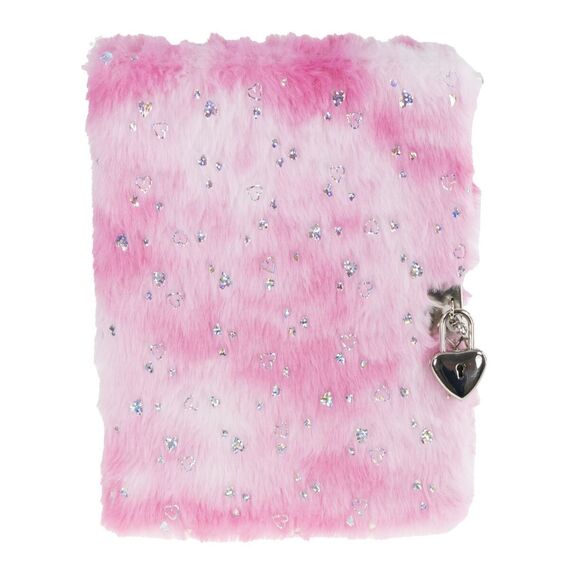 Tinka - Diary Pink Plush w/Hearts w/Lock / Toys