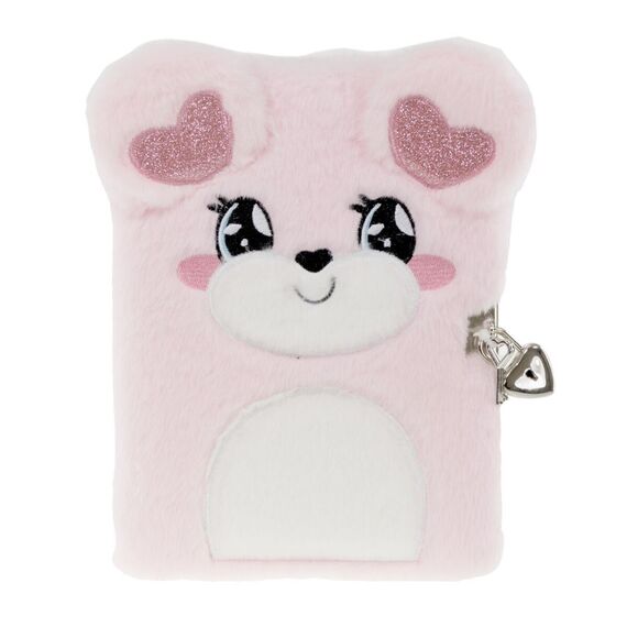Tinka - Diary Plush Teddy Bear w/Heart Ears / Toys