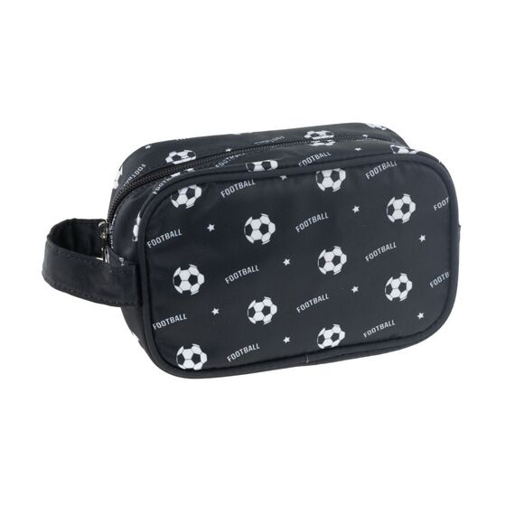 Tinka - Toiletry Bag Football Black / Toys